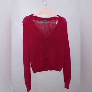 Ralph Lauren Button Up Cardigan